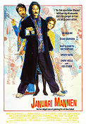 The January Man 1989 movie poster Kevin Kline Susan Sarandon Alan Rickman Pat O´Connor