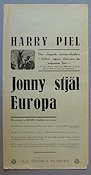 Movie Poster Jonny stj�l Europa