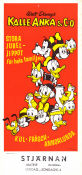 Kalle Anka och C:O 1969 poster Kalle Anka Donald Duck Affischkonstnär: Einar Lagerwall