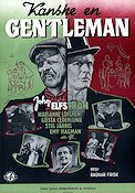 Kanske en gentleman 1951 poster John Elfström Kanske en gentleman 1951 poster John Elfström