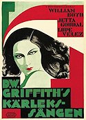 Kärlekssången 1929 poster Lupe Velez D W Griffith