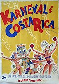 Karneval i Costa Rica 1947 poster Dick Haymes Vera-Ellen Cesar Romero Gregory Ratoff