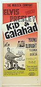 Kid Galahad 1963 movie poster Elvis Presley Charles Bronson