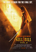 Kill Bill: Vol. 2 2004 poster Uma Thurman David Carradine Michael Madsen Quentin Tarantino Kampsport Kultfilmer