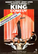 The King of Comedy 1982 movie poster Robert De Niro Jerry Lewis Diahnne Abbott Martin Scorsese
