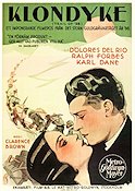 Klondyke 1928 poster Dolores del Rio Karl Dane