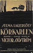 Körkarlen 1921 movie poster Hilda Borgström Victor Sjöström Writer: Selma Lagerlöf