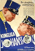Kungliga Johansson 1934 movie poster Bullen Berglund Thor Modéen Annalisa Ericson Poster artwork: Ehrenholm