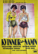 Donne senza nome 1950 movie poster Simone Simon Vivi Gioi Francoise Rosay Géza von Radvanyi Ladies