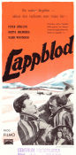 Lappblod 1948 poster Peter Höglund Britta Holmberg Kolbjörn Knudsen Ragnar Frisk Berg