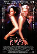 The Last Days of Disco 1998 poster Chloe Sevigny Kate Beckinsale Whit Stillman Dans Disco