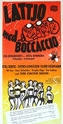 Lattjo med Boccaccio 1949 movie poster Stig Järrel Git Gay Gösta Bernhard Find more: Revy