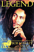 Legend The Best of Bob Marley 1984 poster Bob Marley Rock och pop