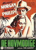 Les orgueilleux 1953 movie poster Michele Morgan Gérard Philipe