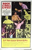 Let the Good Times Roll 1973 poster Chuck Berry Little Richard Marilyn Monroe Rock och pop Dokumentärer