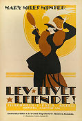 Lev livet leende 1917 poster Mary Miles Minter George Fisher James Kirkwood