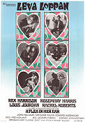 Leva loppan 1968 poster Rex Harrison Rosemary Harris Jacques Charon