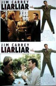 Liar Liar 1997 lobbykort Jim Carrey Maura Tierney Amanda Donohoe Tom Shadyac
