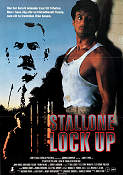 Lock Up 1989 poster Sylvester Stallone Donald Sutherland John Amos John Flynn