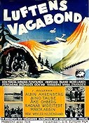 Luftens vagabond 1933 movie poster Aino Taube Weyler Hildebrand Planes Mountains