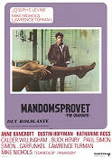 The Graduate 1967 movie poster Dustin Hoffman Anne Bancroft Katharine Ross Mike Nichols Music: Simon and Garfunkel