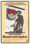 Mannen med oxpiskan 1973 poster Clint Eastwood