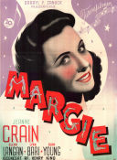 Margie 1946 movie poster Jeanne Crain Glenn Langan Lynn Bari Henry King