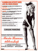 Movie Poster Die Ehe der Maria Braun