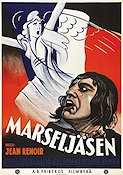 Marseljäsen 1938 poster Lise Delamare Louis Jouvet Jean Renoir
