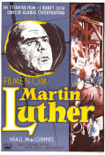 Martin Luther 1953 movie poster Niall MacGinnis John Ruddock Pierre Lefevre Irving Pichel Religion