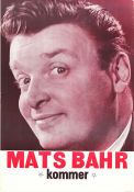 Mats Bahr 1965 poster Värnamo Find more: Concert poster