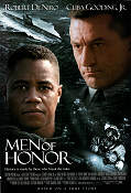 Men of Honor 2000 poster Robert De Niro Cuba Gooding Jr Charlize Theron George Tillman Jr Dykning