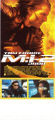 Mission Impossible 2 MI2 2000 poster Tom Cruise Dougray Scott Thandie Newton John Woo