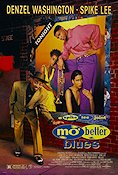 Mo Better Blues 1990 poster Denzel Washington Wesley Snipes Spike Lee