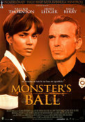 Monster´s Ball 2001 movie poster Billy Bob Thornton Halle Berry Heath Ledger Marc Forster