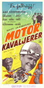 Motorkavaljerer 1950 poster Åke Söderblom Viveca Serlachius Rut Holm Stig Järrel Carl-Gustaf Lindstedt Elof Ahrle Motorcyklar