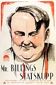 Mr Billings statskupp 1923 poster Walter Hiers