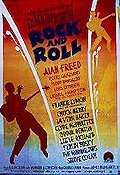 Mr Rock and Roll 1958 poster Alan Freed Chuck Berry Little Richard Rock och pop
