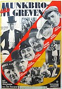 Munkbrogreven 1935 movie poster Tollie Zellman Ingrid Bergman Edvin Adolphson