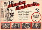 Muntra musikanter 1932 poster Fridolf Rhudin Weyler Hildebrand Instrument
