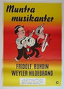 Movie Poster Muntra musikanter