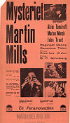 Mysteriet Martin Mills 1937 poster Akim Tamiroff Marian Marsh Charles Vidor