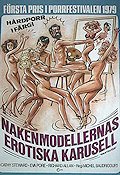 Movie Poster Nakenmodellernas erotiska karusell