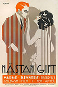Nästan gift 1917 poster Madge Kennedy Frank M Thomas Chester Withey