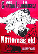Never So Few 1959 movie poster Frank Sinatra Gina Lollobrigida
