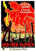 Ned med vapnen 1927 poster Pola Negri Einar Hanson