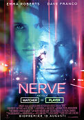 Nerve 2016 movie poster Emma Roberts Dave Franco Henry Joost