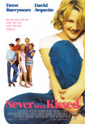 Never Been Kissed 1999 poster Drew Barrymore David Arquette Michael Vartan Raja Gosnell Skola Romantik
