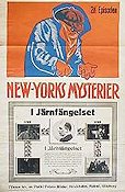 New Yorks mysterier 2 1917 movie poster Elaine Dodge