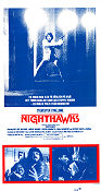 Nighthawks 1981 poster Sylvester Stallone Rutger Hauer Bruce Malmuth